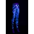 Kép 9/9 - Óceáni Áramlat Leggings uv fényben, jobb nézetben.