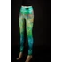 Kép 2/6 - Tűz Mandala Leggings bal nézetből, természetes fényben.