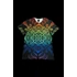 Kép 1/2 - Elementáris Harmónia Női Póló – UV-aktív mandala minta, spirituális design