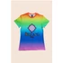 Kép 2/8 - Rainbow Aura Női Póló – természetes fényben